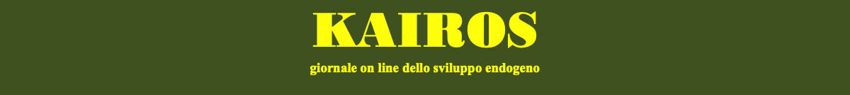 Kairos Giornale online dello Sviluppo Endogeno